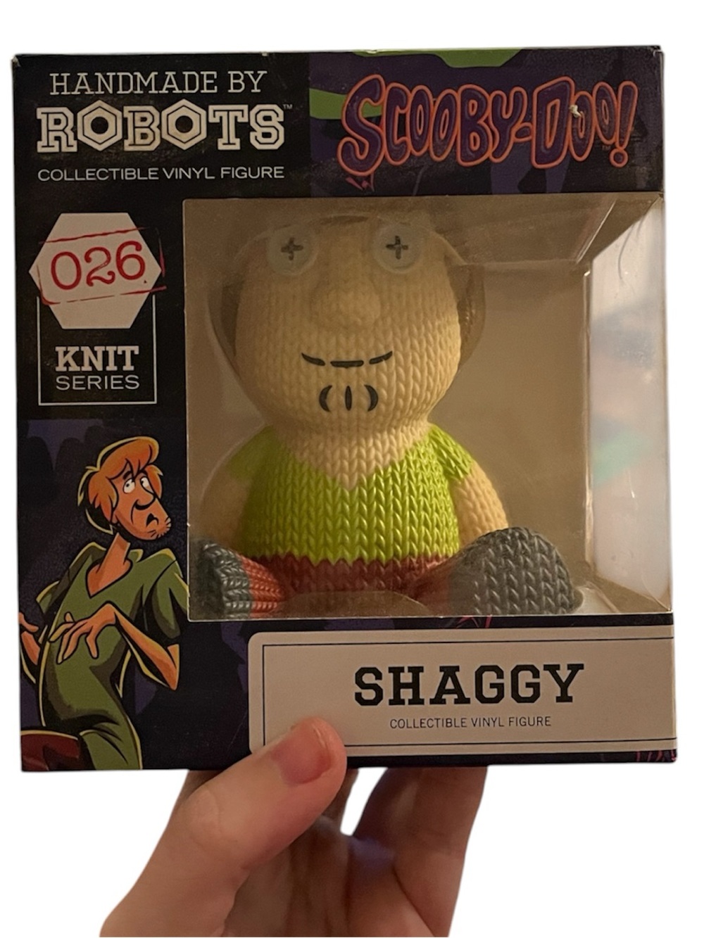 Handmade by Robots Scooby-Doo Shaggy Yellow & Green Vinyl Figure